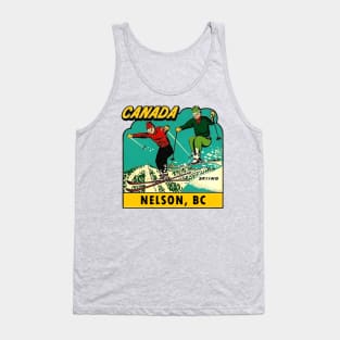 Nelson BC Ski Vintage Tank Top